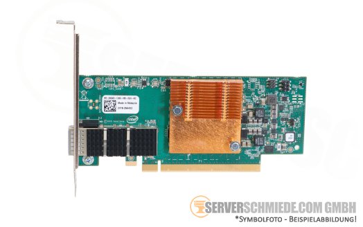Dell Intel Omni-Path Host Fabric Interface Adapter 1x 100Gb QSFP28 PCIe x16 0N64D3 J42642-001