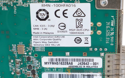 Dell Intel Omni-Path Host Fabric Interface Adapter 1x 100Gb QSFP28 PCIe x16 0N64D3 J42642-001