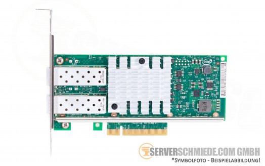 Dell Intel X520-DA2 2x 10GbE SFP+ Dual Port PCIe x8 10 Gigabit Ethernet Controller 0942V6
