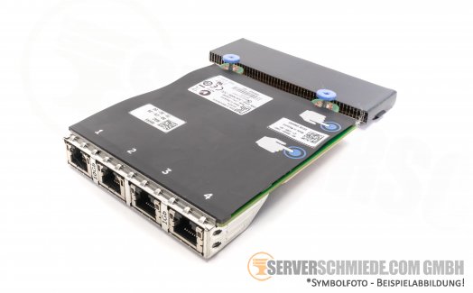 Dell Intel 2x 10GbE X540-T2 + 2x 1GbE i350-T2 Ethernet Network Daughter Card 098493 -vmware 8 Server 2022-