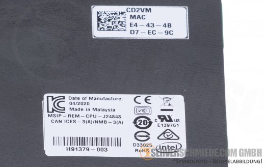 Dell Intel X550-T2 + i350-T2 2x 10GbE + 2x 1GbE i350-T2 Ethernet Network Daughter Card 0CD2VM -vmware 8 Server 2022-