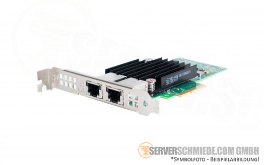 Dell Intel X550-T2 LAN Controller 10 Gigabit Dual Port Converged Ethernet 2x 10GbE RJ-45 Kupfer copper HWWN0 4V7G2 FKHKC
