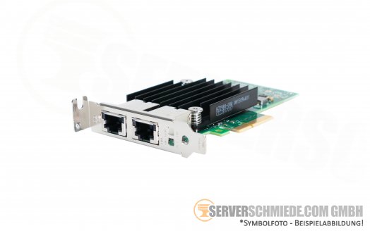 Dell Intel X550-T2 LAN Controller 10 Gigabit Dual Port Converged Ethernet 2x 10GbE RJ-45 Kupfer copper HWWN0 4V7G2 FKHKC