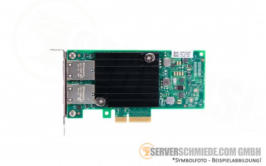 Dell Intel X550-T2 LAN Controller 10 Gigabit Dual Port Converged Ethernet 2x 10GbE RJ-45 Kupfer copper HWWN0 4V7G2 FKHKC