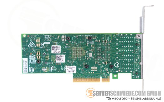 Dell Intel X710-T4 10GbE 1GbE Converged Network 10 Gigabit LAN Controller PCIe x8 Quad Port RJ-45 X710T4 008XJ7