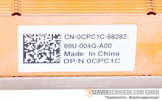 Dell M630 Blade Heatsink CPU Kühler Kupfer 0CPC1C