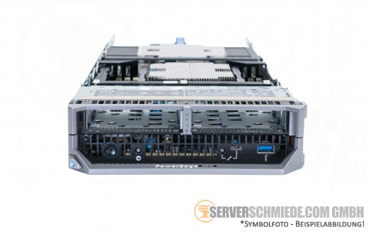 Dell M640 Blade Server 2x Intel Xeon Scalable FCLGA3647 DDR4 ECC Raid* 10GbE* VRTX or M1000e
