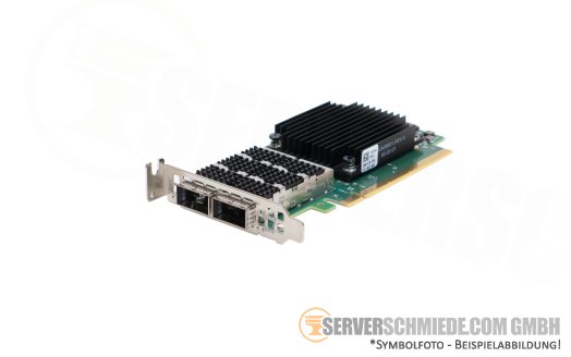 Dell Mellanox MCX623106AN-CDAT 2x 100Gb QSFP56 LAN Network Controller PCIe 4.0 x16 ConnectX-6-Dx 0F6FXM