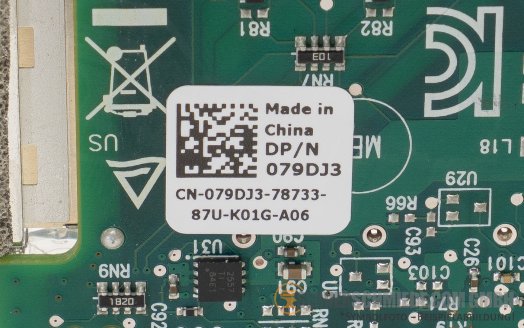 Dell Mellanox ConnectX-3 CX353A 1x 40 / 56 Gb QSFP+ PCIe 3.0 x8 Controller InfiniBand Ethernet Netzwerk 079DJ3
