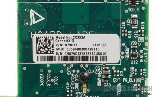 Dell Mellanox ConnectX-3 CX353A 1x 40 / 56 Gb QSFP+ PCIe 3.0 x8 Controller InfiniBand Ethernet Netzwerk 079DJ3