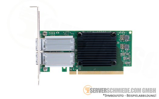 Dell Mellanox ConnectX-5 Ex CX516A 2x 100Gb QSFP28 PCIe 4.0 x16 Controller Ethernet Netzwerk 071C1T