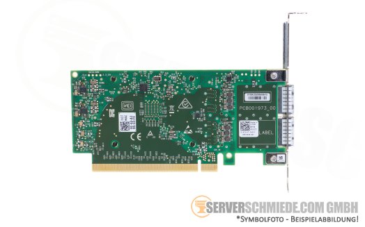 Dell Mellanox ConnectX-5 Ex CX516A 2x 100Gb QSFP28 PCIe 4.0 x16 Controller Ethernet Netzwerk 071C1T
