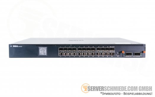 Dell N4032F 24x 10GbE Ethernet Network SFP+ Layer 2 / 3  IPv4 IPv6 QoS managed Switch 2x PSU