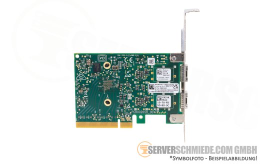 Dell nvidia Mellanox ConnectX-6 Lx 2x 10/25Gb SFP28 PCIe 4.0 x8 Ethernet Netzwerk 06XJXK 0R5WK9