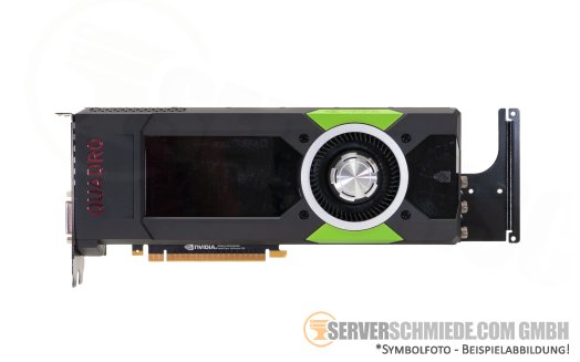 Dell NVIDIA Quadro P5000 16GB GDDR5 High-End CAD VDI Grafikkarte GPU 1x DVI 4x DP