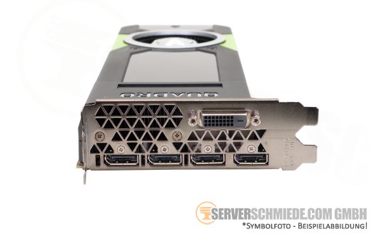 Dell NVIDIA Quadro P5000 16GB GDDR5 High-End CAD VDI Grafikkarte GPU 1x DVI 4x DP