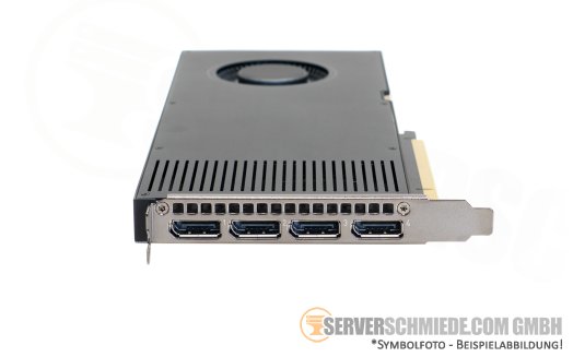 Dell Nvidia RTX A4000 16GB GDDR6 PCIe 4.0 x16 High-End CAD Server Workstation Grafikkarte GPU 4x DisplayPort 0HGP0F