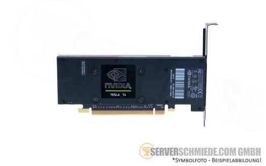 Dell nVidia Tesla T4 16GB Tensor KI VDI Computing Server GPU 8-TFlops PCIe x16 Fanless 70W