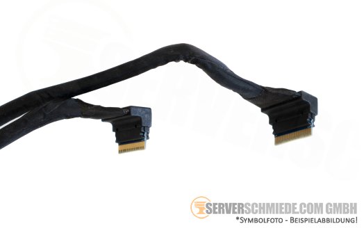 Dell NVMe Kabel cable Expander Backplane 2x SFF-8654 8i winkel to 2x SFF-8654 8i winkel R740 R7425 0VF127
