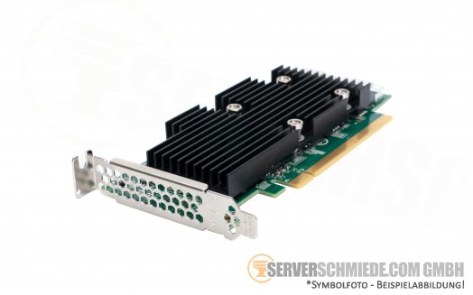 Dell NVMe SSD PCIe x16 Extender Controller 2x NVMe Port R640 R740 R740xd for native 12x NVMe Backplane 0TJCNG