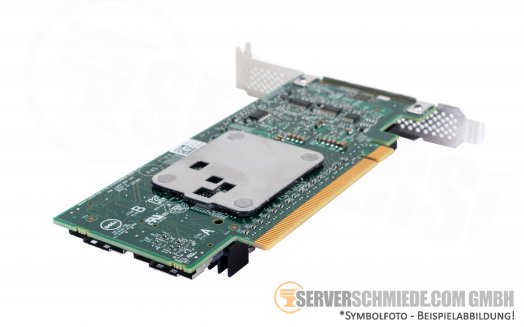 Dell NVMe SSD PCIe x16 Extender Controller 2x SFF-8654 R640 R740xd R930 0YN9K8 0W0DNK for 24x NVMe Expander