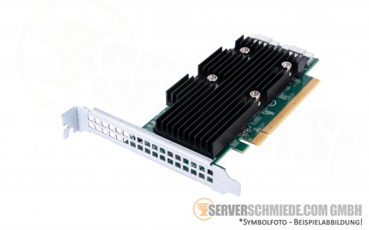 Dell NVMe U.2 PCIe x16 Controller Extender Expansion 12x U.2 Kit incl. cables for R640 R740xd R940 04JW8N 01YGFW W6N4M
