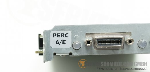 Dell PERC 6/E Dual Channel 512 MB SAS/PCI-E RAID Controller 0J155F