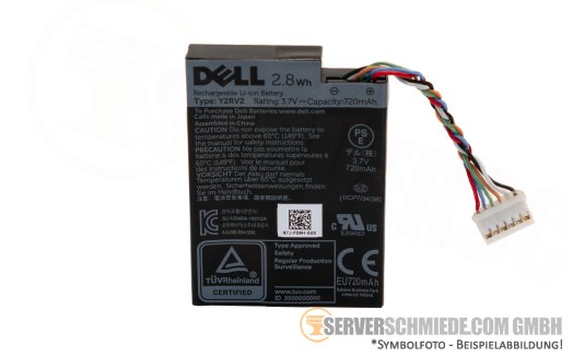 Dell Perc Battery for H740P H840 H750 3,7V 720Mah 0NWJ48