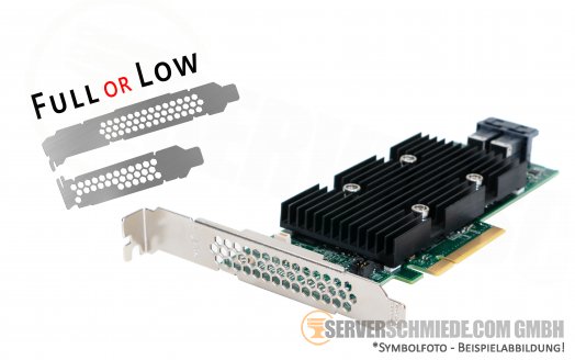 Dell PERC H330 12G SAS Storage Controller PCIe x8 for HDD SSD Raid 0,1,5,10,50, HBA  IT-mode 04Y5H1