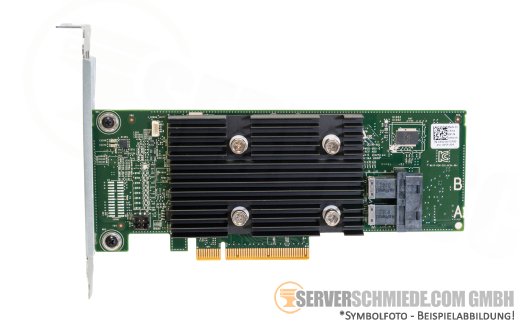 Dell PERC H330 12G SAS Storage Controller PCIe x8 for HDD SSD Raid 0,1,5,10,50, HBA IT-mode  075D1H