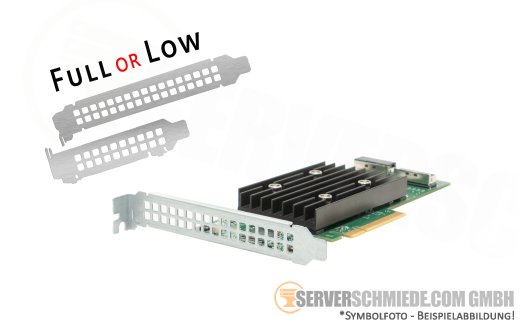 Dell PERC H345 12G SAS Storage Controller PCIe x8 RAID0, 1, 10 07T7VJ