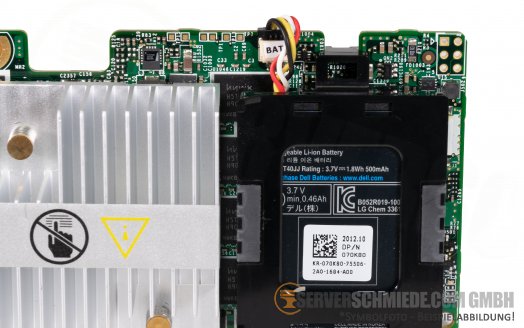 Dell PERC H710P 1GB Mini Mono 6G SAS SATA Raid Controller for HDD SSD Modularslot + BBU Raid 0,1,5,6,10,50,60 0N3V6G
