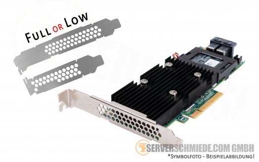 Dell Perc H730 12G SAS SATA Storage Controller PCIe x8 2x SFF-8643 Raid 0, 1, 5, 6, 10, 50, 60 044GNF