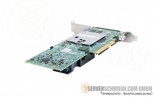 Dell PERC H730p 12G SAS 2GB Dual Port SFF-8643 PCIe x8 Controller Raid 0,1,10,5,50,6,60 incl. Batterie 0J14DC