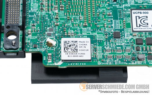 Dell PERC H730p blade C6420 12G SAS SATA Raid Controller for HDD SSD Modularslot + BBU Raid 0,1,5,6,10,50,60, non-Raid (pass through) 7XTY8 3X31R
