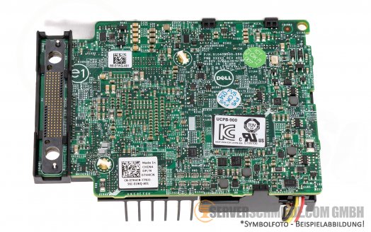 Dell 2GB PERC H730p Mini Mono 12G SAS SATA Raid Controller for HDD SSD Modularslot + BBU Raid 0,1,5,6,10,50,60, non-Raid (pass through) - 07H4CN