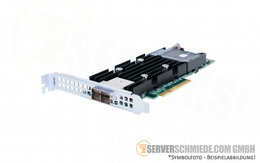 Dell PERC H840p 12G SAS 8GB PCIe Raid Controller HDD SSD Raid: 0, 1, 5, 6, 10, 50, 60 2x SFF-8644 extern 0645NJ