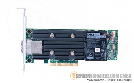 Dell PERC H840p 12G SAS 8GB PCIe Raid Controller HDD SSD Raid: 0, 1, 5, 6, 10, 50, 60 2x SFF-8644 extern 0645NJ