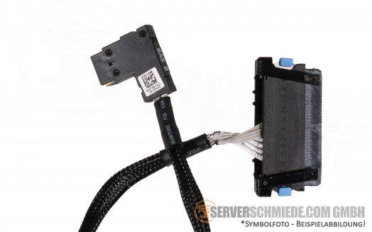 Dell PERC SAS Kabel 75cm PowerEdge R610 SFF-8484 zu SFF-8087 (gewinkelt) 0FTTNX