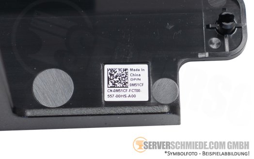 Dell PowerEdge Airflow Air baffle shroud duct PCIe T360 0M51CF 06JY1C