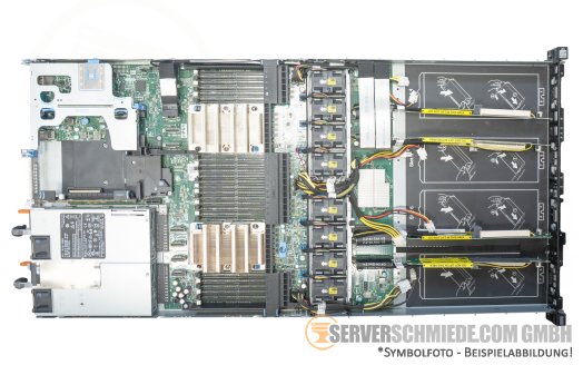 Dell PowerEdge C4140 4x GPU KI AI VDI Server 2x Intel XEON 3647 DDR4 2x PSU