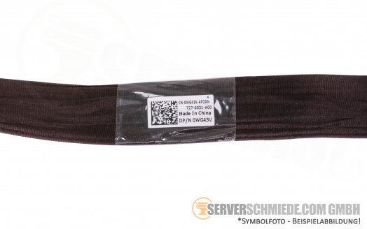 Dell PowerEdge C6320 SAS Kabel 2x SFF-8087 to 1x SFF-8643 2x SATA 1x 5pin Power für HBA Controller 0WG43V