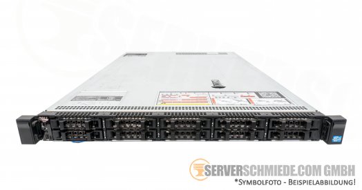 Dell PowerEdge R620 19" 1U Server 10x 2,5" SFF 2x Intel XEON E5-2600 v1 v2 PERC DDR3 ECC Raid 2x PSU - CTO -