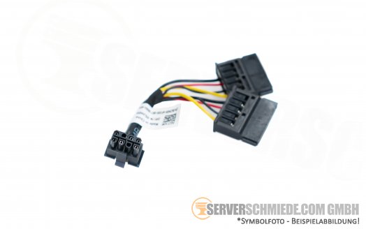 Dell PowerEdge R640 Riser-1 Internal Additional SATA Power Cable 10cm 0GJH09