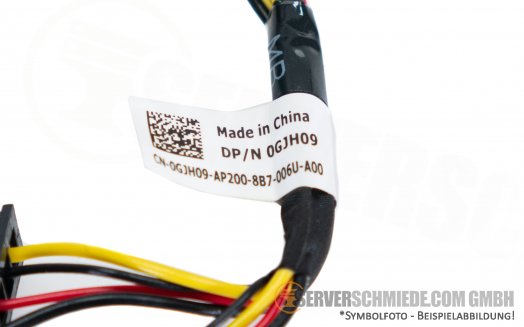 Dell PowerEdge R640 Riser-1 Internal Additional SATA Power Cable 10cm 0GJH09