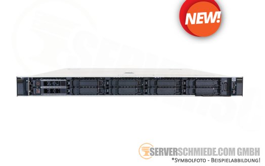 Dell PowerEdge R6615 1U Server 10x 2,5" SFF SAS NVMe AMD EPYC Gen4 DDR5 ECC Raid 2x PSU +NEW+