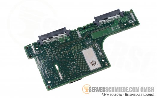 Dell PowerEdge R720xd Rear Flex HDD backplane 2x SFF Bay Kit for 12 LFF server