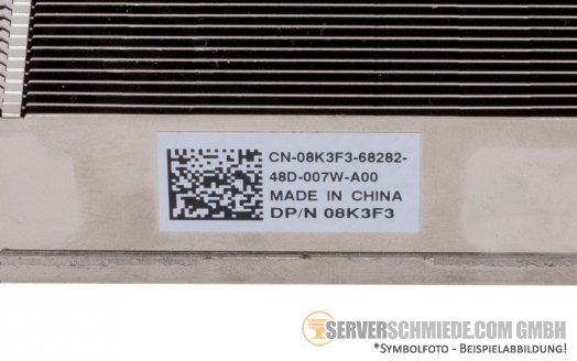 Dell Poweredge R730 R630 Low Profile Heatsink 08K3F3