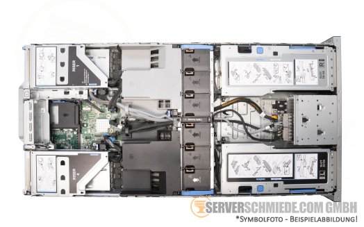 Dell PowerEdge R760xa 4x GPU KI AI VDI Server 6x E3.S NVMe 2x Intel Scalable XEON 4677 32x DDR5 2x PSU