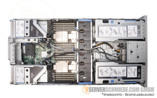 Dell PowerEdge R760xa 4x GPU KI AI VDI Server 6x E3.S NVMe 2x Intel Scalable XEON 4677 32x DDR5 2x PSU